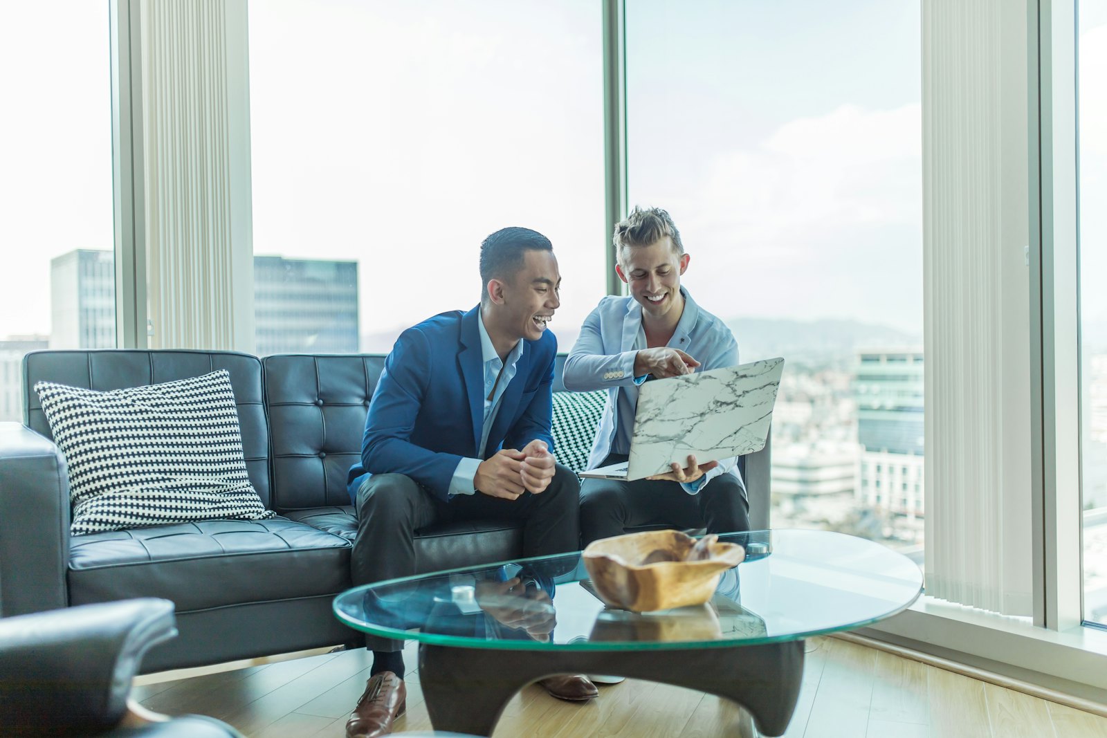 A SafePath advisor walking a client through their options.
